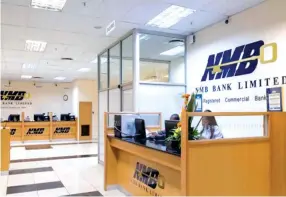  ??  ?? NMB bank branch