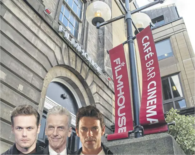  ?? ?? ↑ Sam Heughan, Peter Capaldi and Dougray Scott have all offered their backing. The arts institutio­ns closed suddenly last month with the loss of more than 100 jobs