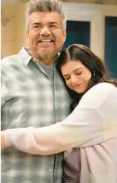  ?? NBC ?? Comedian George Lopez co-stars with his real-life daughter, Mayan Lopez, in “Lopez vs. Lopez,” a sitcom about a blue-collar family. The show’s second season is now airing on Tuesdays.