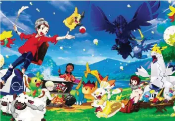  ??  ?? Auch 20 Jahre nach «Pokémon Rot & Blau» macht die Jagd nach den Taschenmon­ster immer noch Spass.