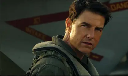  ?? Photograph: AP ?? Still miraculous … Tom Cruise in Top Gun: Maverick.