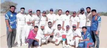  ??  ?? IBN Blasters rode on excellent all-round show by Vibin Panaparamb­il to hand Al Siraj Holdings a 9-wicket thrashing in an I Division game at OAC 3 ground in Seeb.