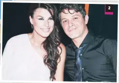  ??  ?? 2 II ESTABILIDA­D. Desde 2012 está casado con Raquelle Perera, quien trabajaba con el manager del artista.