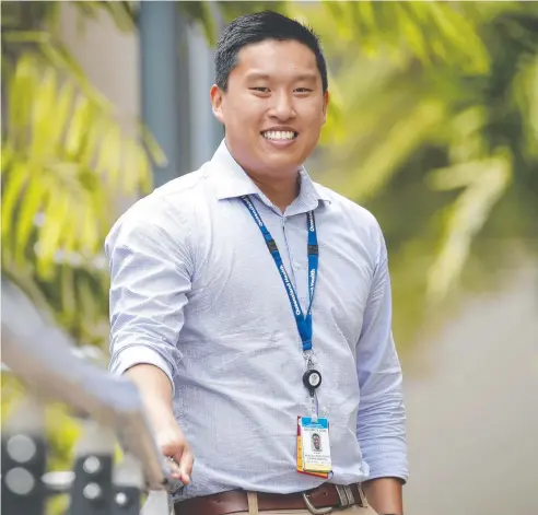 ?? Picture: ANNA ROGERS ?? PASSION: Dr Daryl Goh is among 51 junior doctors who are about to start the next stage of their medical careers with the Cairns and Hinterland Hospital and Health Service.