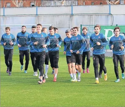  ?? MASAMICHI WADA ?? El Espanyol preparó el partido de Liga en las instalacio­nes del Betis, que jugaba en Soria