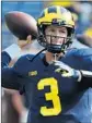  ?? Leon Halip Getty Images ?? WILTON SPEIGHT started 16 games in 2016 and 2017 at Michigan.