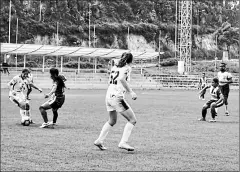  ?? Academia sport Jc ?? • El cotejo entre Academia Sport JC y el club Tsáchila se disputó ayer en la Casa de la Selección, en Quito.