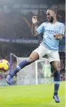  ?? TIM IRELAND/ THE ASSOCIATED PRESS ?? Man City’s Raheem Sterling took British media to task over the weekend.