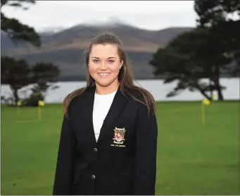  ??  ?? Mairead Martin, Junior Captain Killarney Golf & Fishing Club.