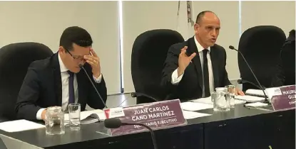  ?? CARLOS OLVERA ?? Mauricio Guzmán Yáñez, presidente del IEEG, informó del acuerdo para la asignación de recursos.