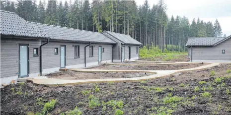  ?? FOTO: SIMON NILL ?? Wegen der Lage im Wald gelten für den Ferienpark klare Brandschut­zvorgaben.