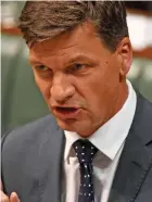  ??  ?? Australia’s Emissions Reduction Minister Angus Taylor.