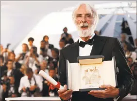  ??  ?? Austrian director Michael Haneke.