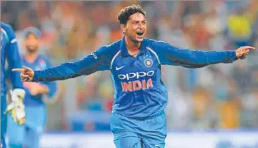  ?? HT FILE PHOTO ?? ▪ Kuldeep Yadav’s availabili­ty for UP team will strengthen the bowling department.