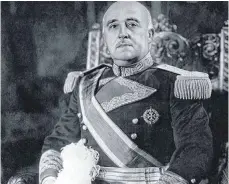  ?? FOTO: AKG-IMAGES/PICTURES FROM HISTORY ?? Der spanische Diktator Francisco Franco. Die Verbrechen der Diktatur sind noch längst nicht aufgearbei­tet.