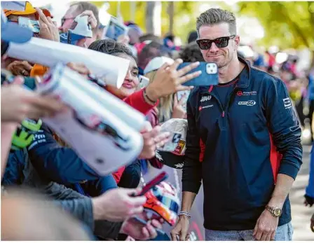  ?? Foto: Scott Barbour ?? Gefragt bei den Fans: Nico Hülkenberg, hier Ende März in Melbourne.