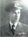  ??  ?? Captain Donald Macintosh during his service with the RAF.