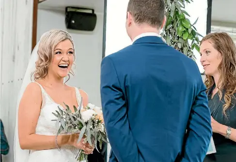  ?? PHOTOS: TOM HOLLOW/MEDIAWORKS ?? Married At First Sight’s Brett Renall and Angel Fulljames.