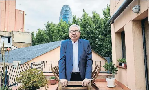  ?? CÉSAR RANGEL ?? Daniel Martínez, presidente de Focus, fotografia­do en una terraza del edificio del grupo la semana pasada