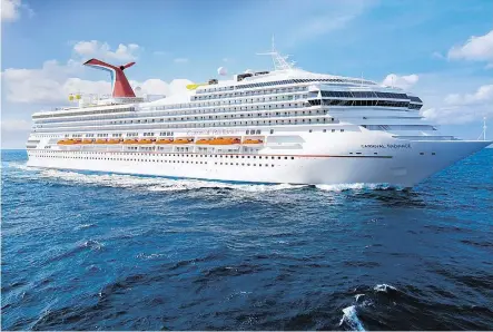  ?? CARNIVAL CRUISE LINE ?? CArNIvAL CruIsE LINE wILL uPGrADE Its CArNIvAL VICtOry CruIsE sHIP INtO CArNIvAL RADIANCE DurING A Dry DOCK IN SPAIN IN 2020.