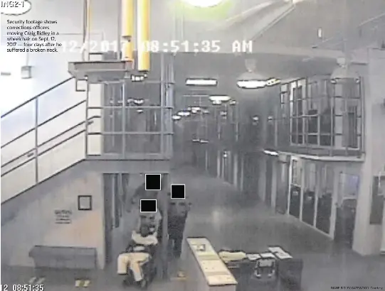 INMATE LEFT TO DIE after officers broke his neck - PressReader