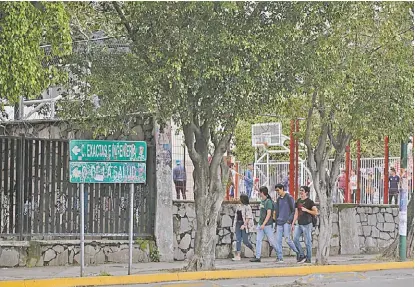  ?? FERNANDO CARRABZA ?? La prueba se realizó en abril y se aplicó en cada una de las 16 mil 893 escuelas del país