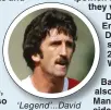  ?? ?? ‘Legend’...David