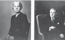  ?? Photos courtesy of Cullen Foundation ?? Baumann’s grandparen­ts were Lillie Cranz Cullen and Houston oilman Hugh Roy Cullen.