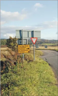  ?? 06_a44Cairnba­anJunction­01 ?? The tricky Cairnbaan junction at the centre of Rev Mackenzie’s concerns.