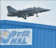  ?? AFP FILE ?? The 'Tejas’ LCA flies on a sortie at HAL Airport in Bangalore.
