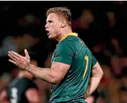  ?? PHOTOS: REUTERS, GETTY IMAGES ?? The Springboks were a dejected bunch after their 57-0 drubbing from the All Blacks on Saturday. From left, captain Eben Etzebeth, Courtnall Skosan, Bongi Mbonambi and Jean-Luc du Preez show the despair of a humiliatin­g defeat for a proud rugby nation.