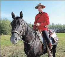  ?? EIKE SCHROTER THE CANADIAN PRESS ?? Daniel Lissing on the set of “When Calls the Heart,” one of Hallmark’s programs that is more heartwarmi­ng than harrowing.