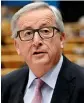  ??  ?? Jean-Claude Juncker : Nous approuvons tout à fait les propos du premier ministre Li Keqiang qui dit que nous devons rechercher encore plus de points communs.