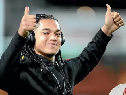  ?? GETTY IMAGES ?? Chiefs lock Naitoa Ah Kuoi has no issue with showing who he really is and became something of a social media sensation after his hilarious post-match interview last weekend.