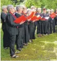  ?? ARCHIVFOTO: SILVIA MÜLLER ?? Der Austausch zwischen Trossingen und Cluses ist sehr lebendig. Wie hier bei einem Konzert im Frühsommer.