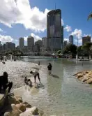  ??  ?? One of the city’s public wading pools