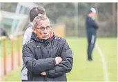  ?? FOTO: LARS FRÖHLICH ?? Nach vier Jahren kehrt Trainer Frank Kapteina GA Möllen II den Rücken. Die Mannschaft trainiert nun zunächst mit dem Bezirkslig­ateam zusammen. Ein Nachfolger wird gesucht.