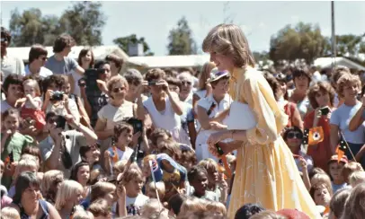  ?? ?? ‘I learned to be “royal” in one week’: Diana visits Alice Springs in 1983
