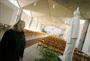  ??  ?? Dans le Borrigo, la chapelle est un « pôle d’attraction », dit Laure Dalmasso.