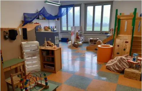  ??  ?? La scuola dell’infanzia era rimasta chiusa durante lo scorso anno scolastico per numero insufficie­nte di allievi