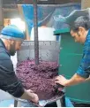  ??  ?? Brendan Seal (above left) says tours of his Urbn Vino winery in Dunedin offer visitors an up-close look at the winemaking process.