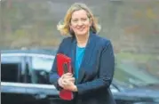  ?? AFP ?? Calling a spade a spade? Britain's work and pensions secretary Amber Rudd arrives for a cabinet meeting.