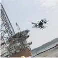  ??  ?? 0 Drones are commonplac­e in many industrial environmen­ts