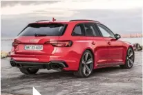  ??  ?? 04 AUDI RS4 Analizamos la nueva generación que nació como el familiar más rápido del mundo.