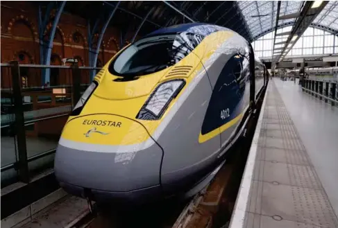  ?? ?? Trainspott­ing: the Eurostar and Eurotunnel shuttle are not the same thing (PA)