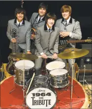 ?? Steven Gardner / Contribute­d photo ?? “1964 The Tribute” comes to The Palace Theatre in Stamford on Feb. 23.