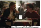  ??  ?? Liam Neeson y Micheál Richardson.