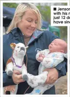  ??  ?? ■
Jenson attended his first show, with his mum Joanne, when he was just 12 days old. Him and Mavsey have since won a heap of awards.