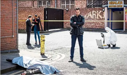  ?? — Photos: BBC ?? Silent Witness stars Caves as a forensics expert dealing with grisly murders.