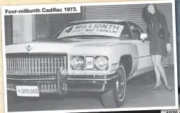  ?? ?? Four-millionth Cadillac 1973.